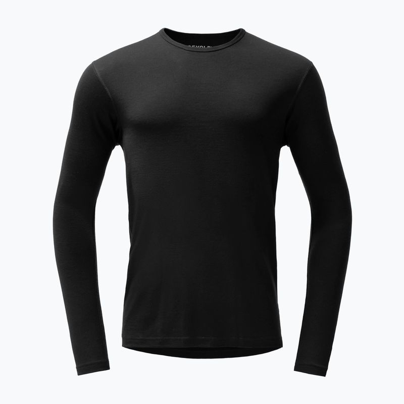 Кофта термоактивна чоловіча Devold Breeze Plus Merino 200 black 5