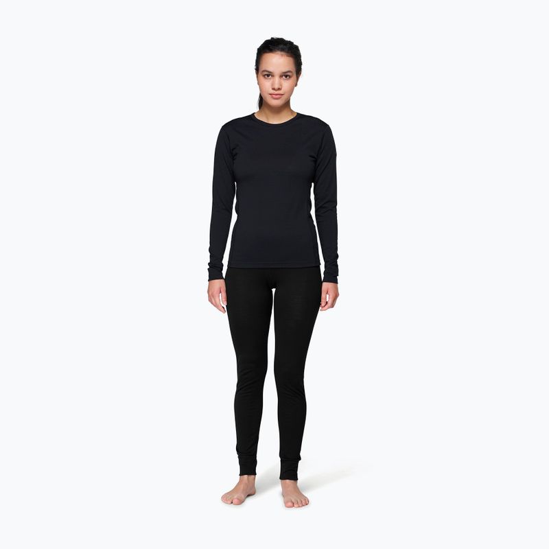 Кофта термоактивна жіноча Devold Breeze Merino 150 black 2