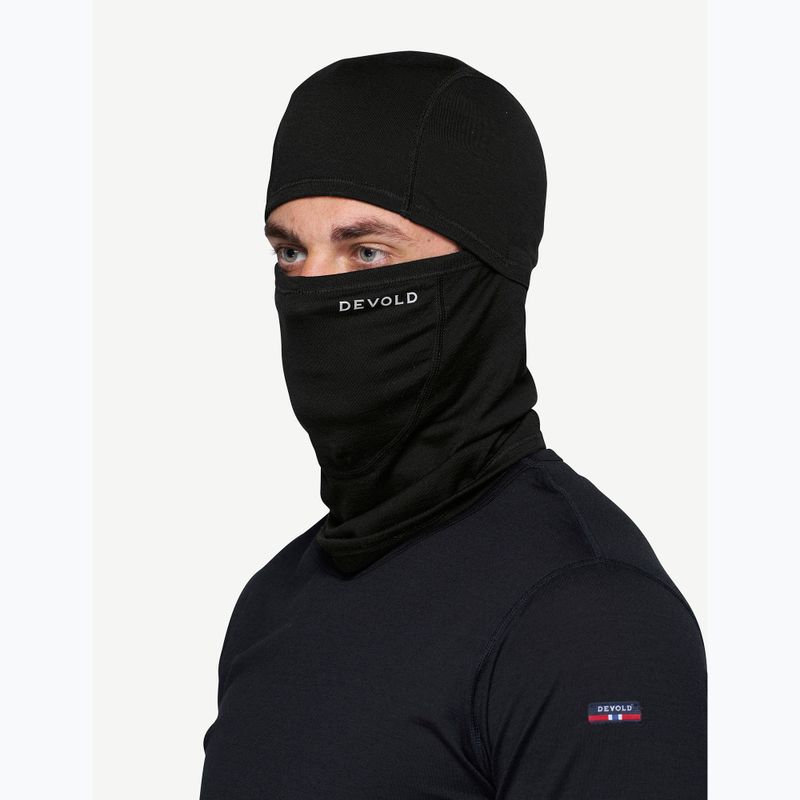 Балаклава Devold Breeze Merino 150 black 3