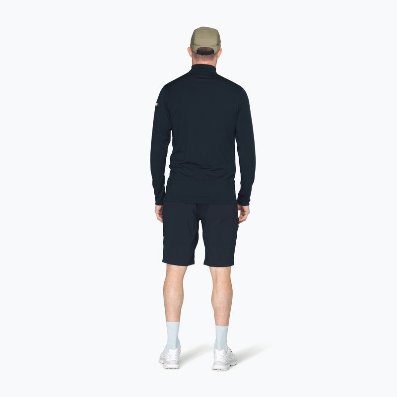 Кофта термоактивна чоловіча Devold Breeze Plus Merino 200 Zip Neck ink 3