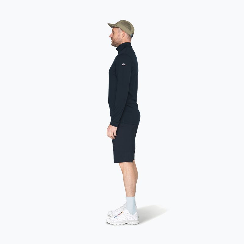 Кофта термоактивна чоловіча Devold Breeze Plus Merino 200 Zip Neck ink 4
