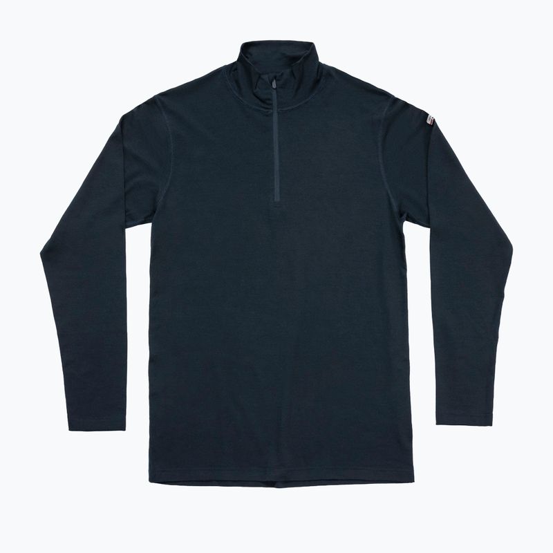 Кофта термоактивна чоловіча Devold Breeze Plus Merino 200 Zip Neck ink 5