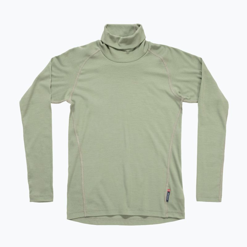 Кофта термоактивна жіноча Devold Adventure Merino 190 High Neck fog 5