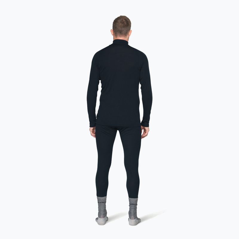 Кофта термоактивна чоловіча Devold Adventure Merino 190 High Neck ink 3