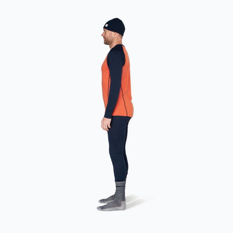 Кофта термоактивна чоловіча Devold Duo Active Merino 205 brick 4