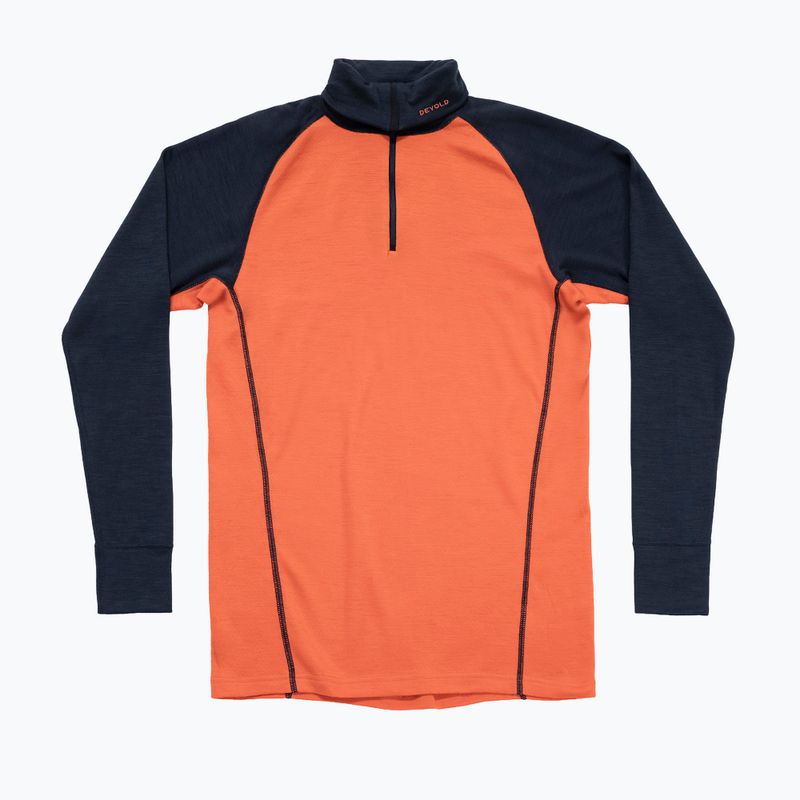 Кофта термоактивна чоловіча Devold Duo Active Merino 205 Zip Neck brick 5