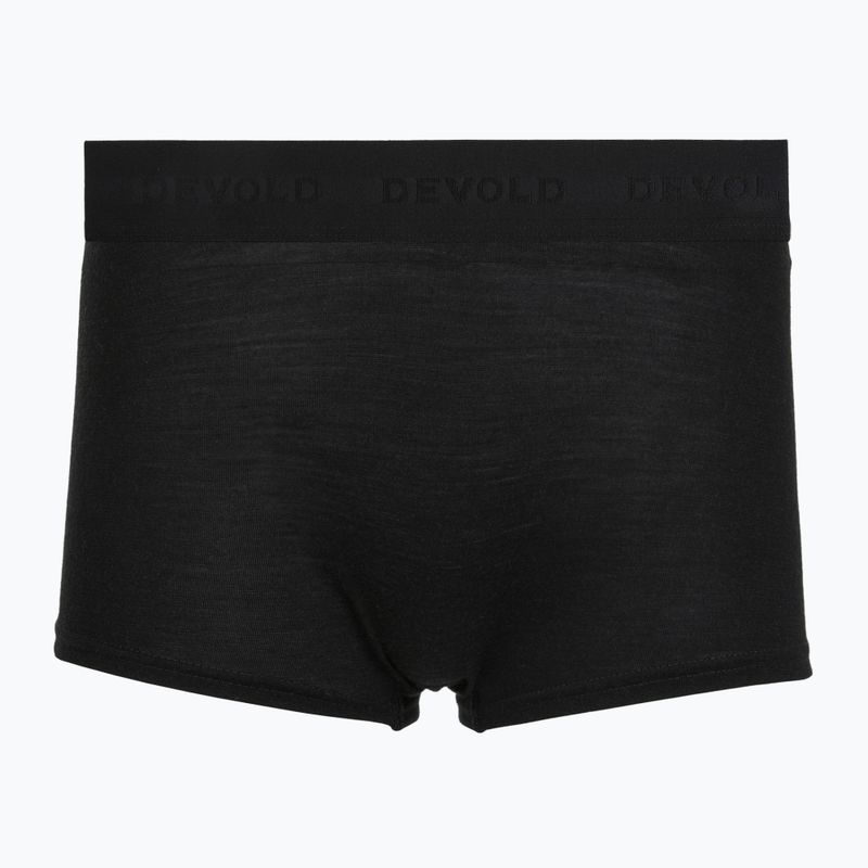 Боксерки термоактивні жіночі Devold Breeze Merino 150 Hipser 2 pack black/coral 3