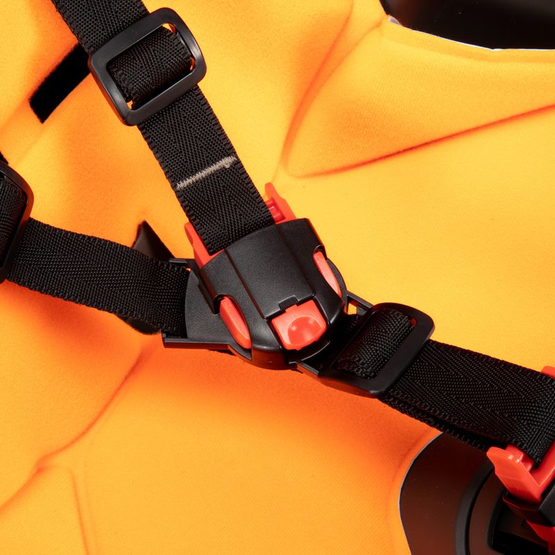 Крісло велосипедне дитяче Hamax Siesta чорно-помаранчеве 552502_HAM 6