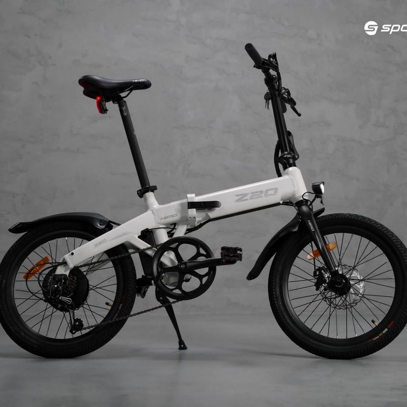 Електровелосипед HIMO Z20 Max 36V 10Ah 360Wh білий 17