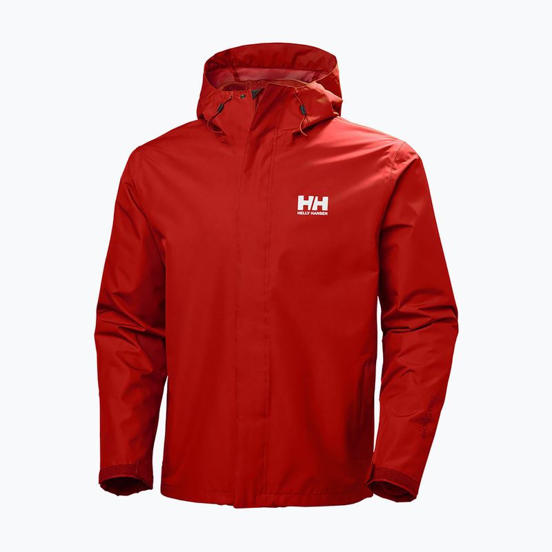 Куртка дощовик чоловіча Helly Hansen Seven J червона 62047_222 5