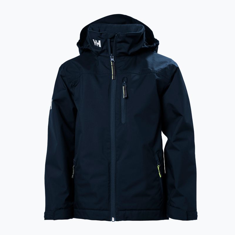 Куртка вітрильна дитяча Helly Hansen Crew Midlayer Sail navy