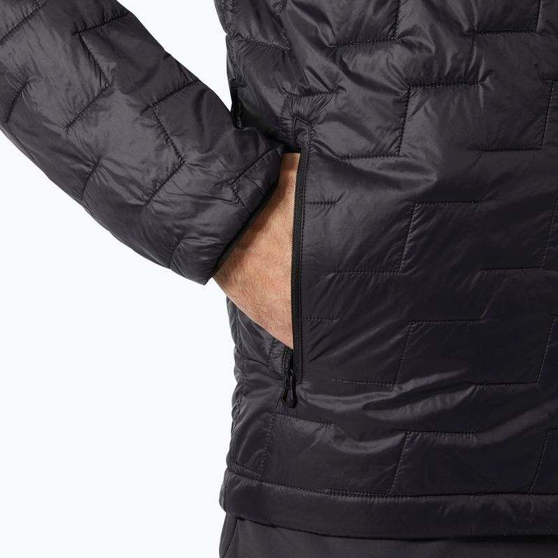 Куртка гібридна чоловіча Helly Hansen Lifaloft Hooded Insulator black matte 4