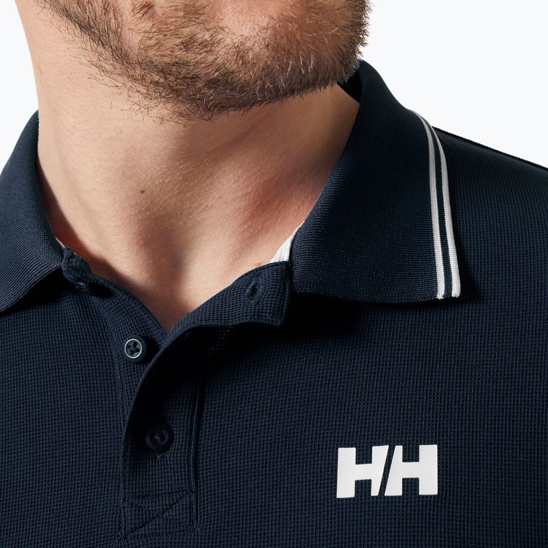 Футболка поло чоловіча Helly Hansen Kos Polo navy 3