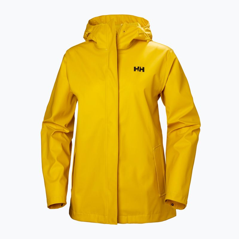 Куртка вітрильна жіноча Helly Hansen Moss essential yellow 5