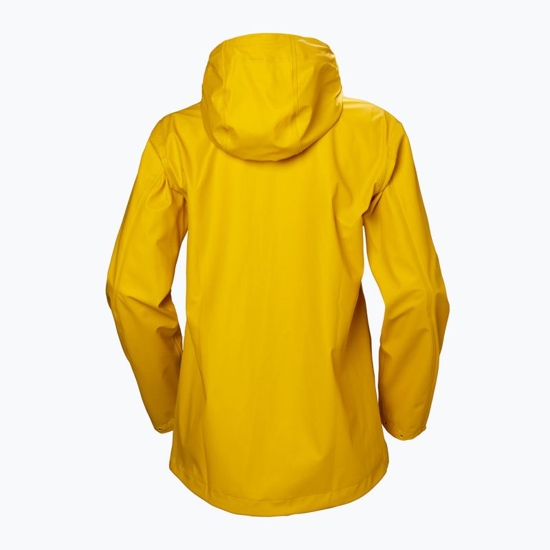 Куртка вітрильна жіноча Helly Hansen Moss essential yellow 6