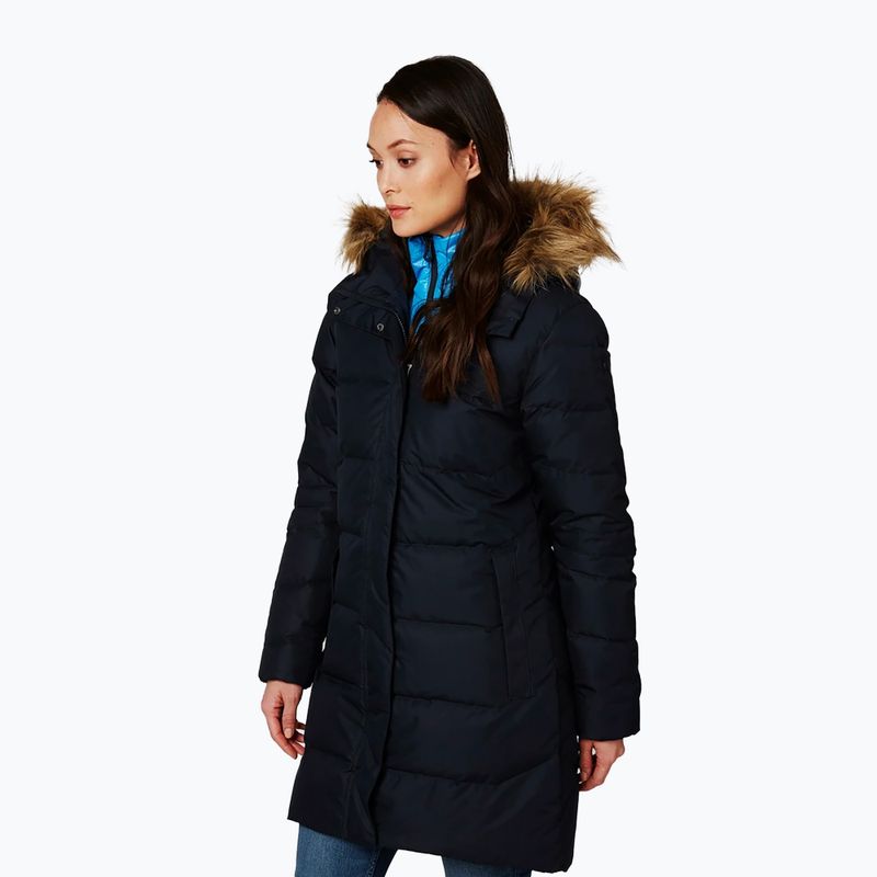 Пуховик жіночий Helly Hansen Aden Down Parka синій 54429_597