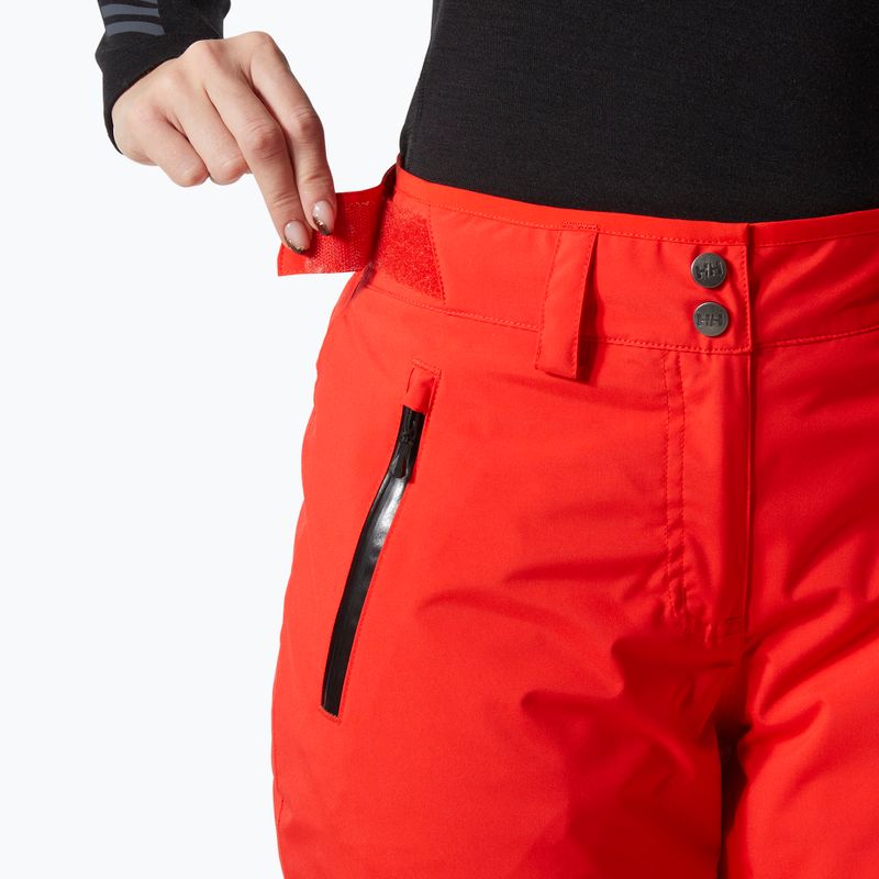 Штани лижні жіночі Helly Hansen Legendary Insulated alert red 3
