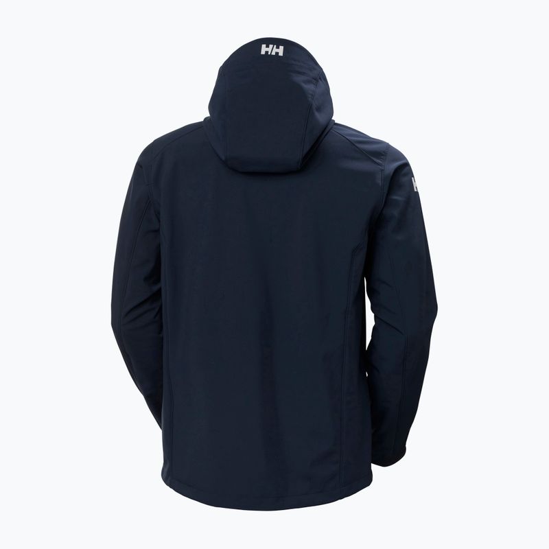 Куртка софтшел чоловіча Helly Hansen Paramount Hooded синя 62987_597 4