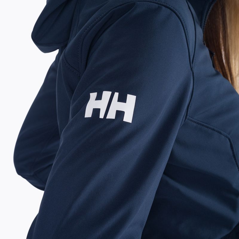 Куртка софтшел жіноча Helly Hansen Paramount Hood синя 62988_597 4