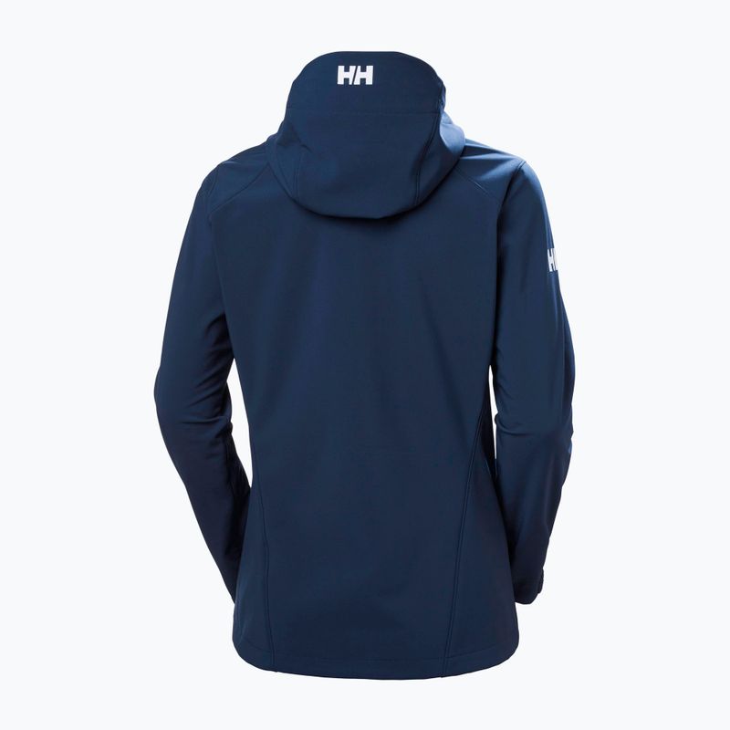 Куртка софтшел жіноча Helly Hansen Paramount Hood синя 62988_597 9