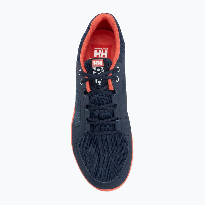 Жіноче взуття Helly Hansen Ahiga V4 Hydropower navy/off white/cayenne 5