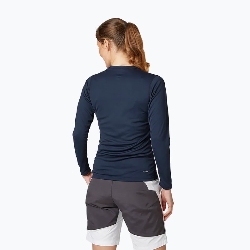 Футболка трекінгова жіноча Helly Hansen Hh Tech Crew синя 48374_597 2