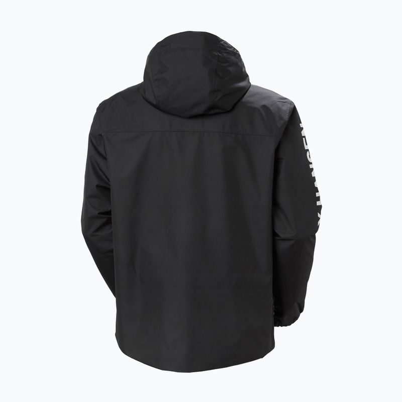 Чоловіча дощовик Helly Hansen Ervik чорний 9
