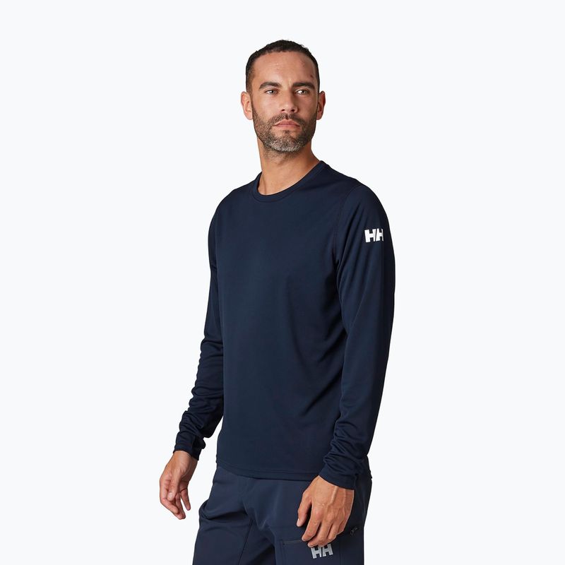 Футболка трекінгова чоловіча Helly Hansen Hh Tech Crew синя 48364_597