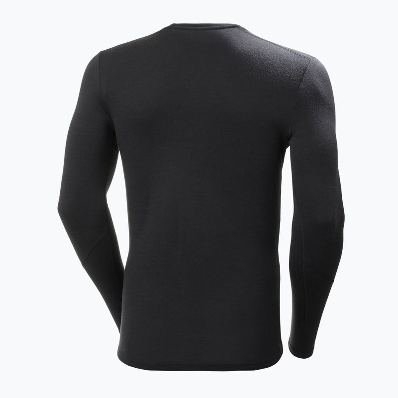 Лонгслів термічний чоловічий Helly Hansen Lifa Merino Midweight Crew black 2