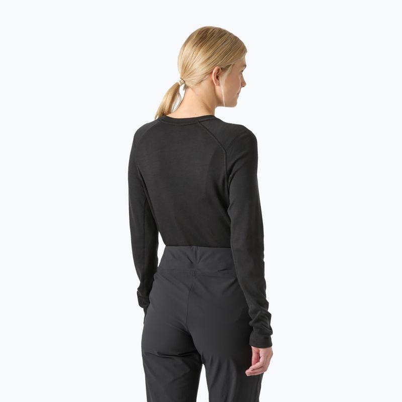 Кофта термоактивна жіноча Helly Hansen Lifa Merino Midweight black 2
