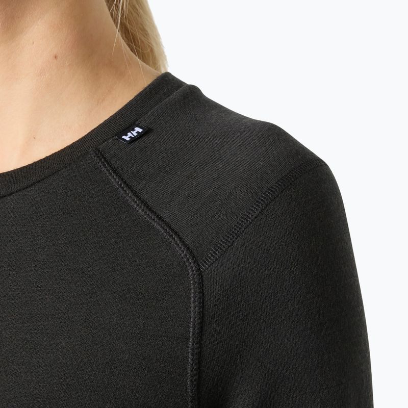 Кофта термоактивна жіноча Helly Hansen Lifa Merino Midweight black 3