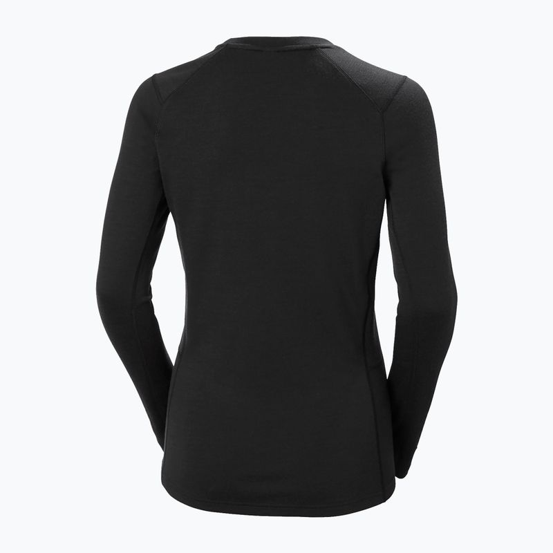 Кофта термоактивна жіноча Helly Hansen Lifa Merino Midweight black 6