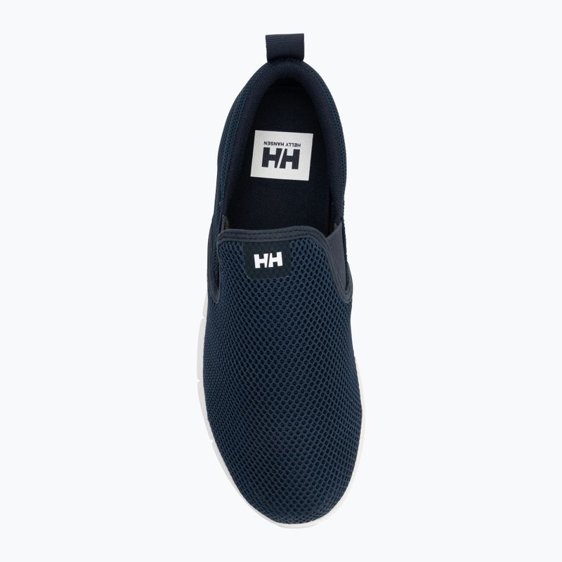 Кросівки вітрильні чоловічі Helly Hansen Ahiga Slip-On navy / off white 5
