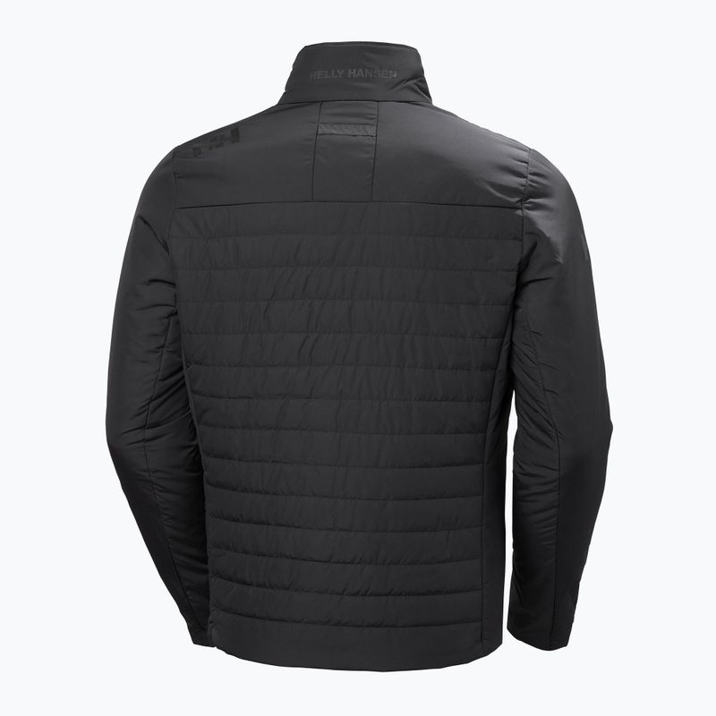 Куртка вітрильна чоловіча Helly Hansen Crew Insulator 2.0 ebony 2