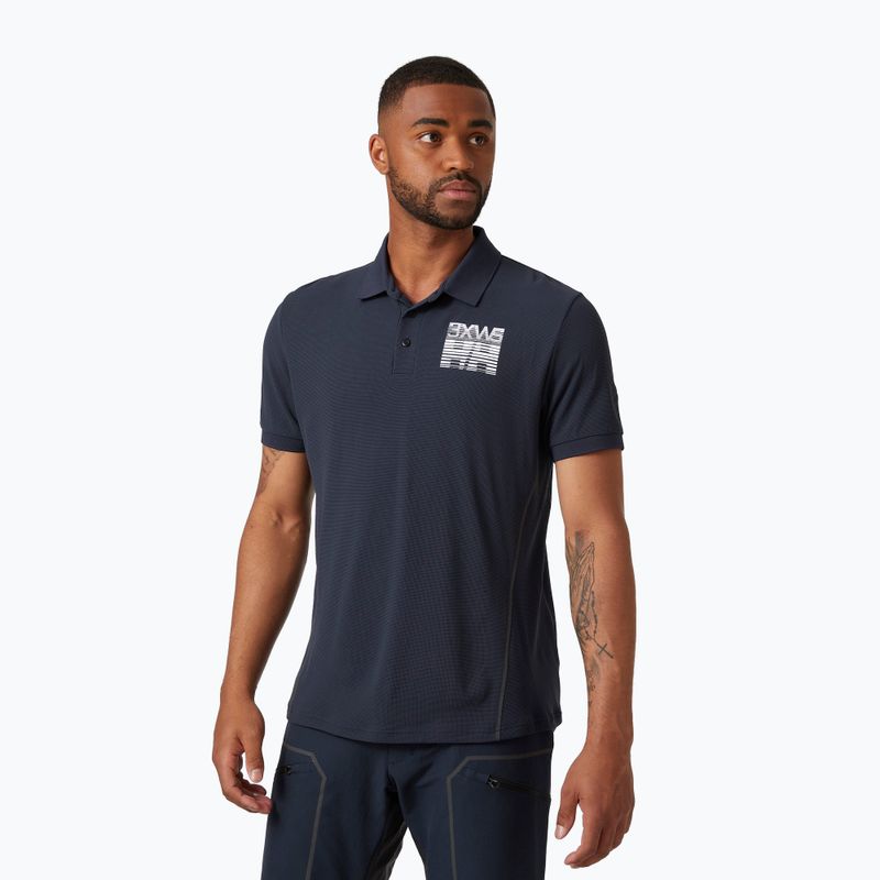 Футболка трекінгова чоловіча Helly Hansen HP Racing синя 34172_598
