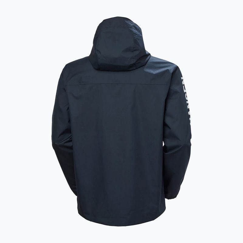 Чоловіча дощовик Helly Hansen Ervik темно-синій 9