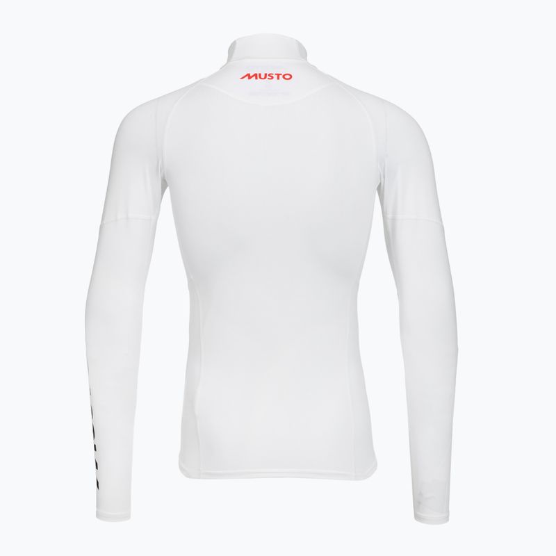 Чоловіча футболка з довгим рукавом для плавання Musto Championship Rash Guard white 2