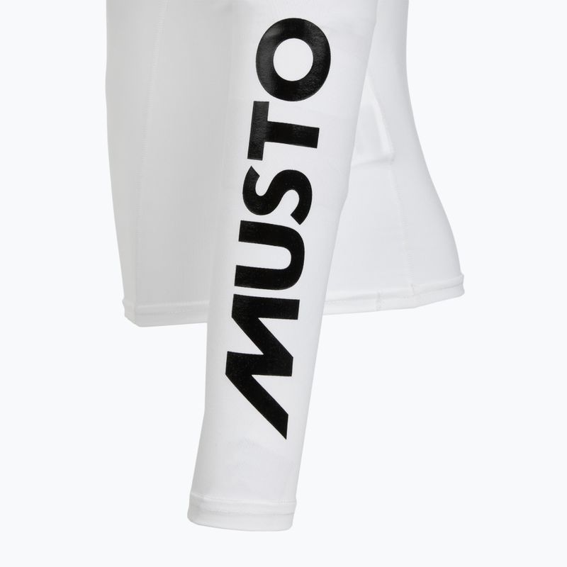 Чоловіча футболка з довгим рукавом для плавання Musto Championship Rash Guard white 5