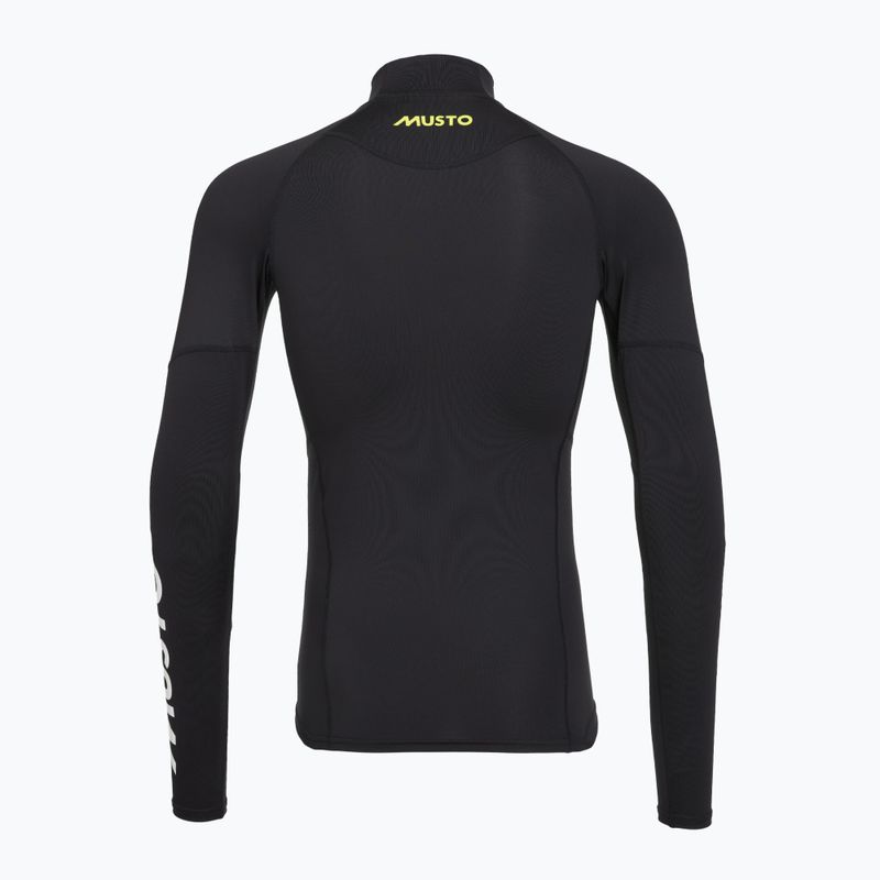 Чоловіча футболка з довгим рукавом для плавання Musto Championship Rash Guard black 2