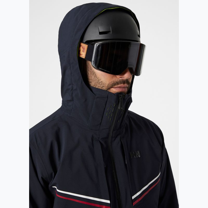 Чоловіча лижна куртка Helly Hansen Alpha Infinity navy 3