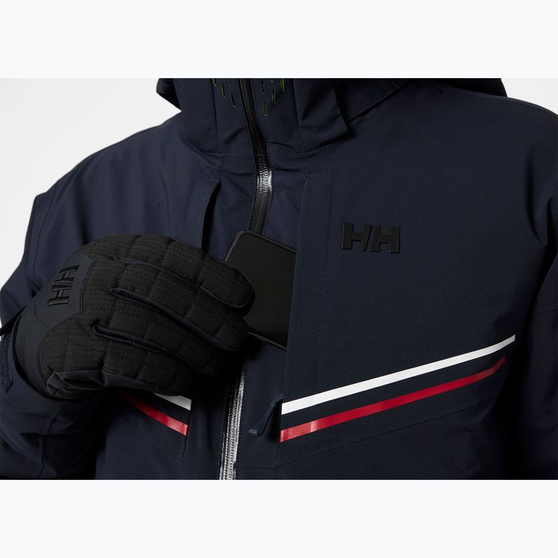 Куртка лижна чоловіча Helly Hansen Alpha Infinity navy 4