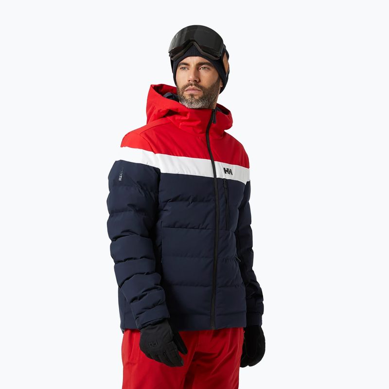 Куртка лижна чоловіча Helly Hansen Bossanova Puffy синьо-червона 65781_597