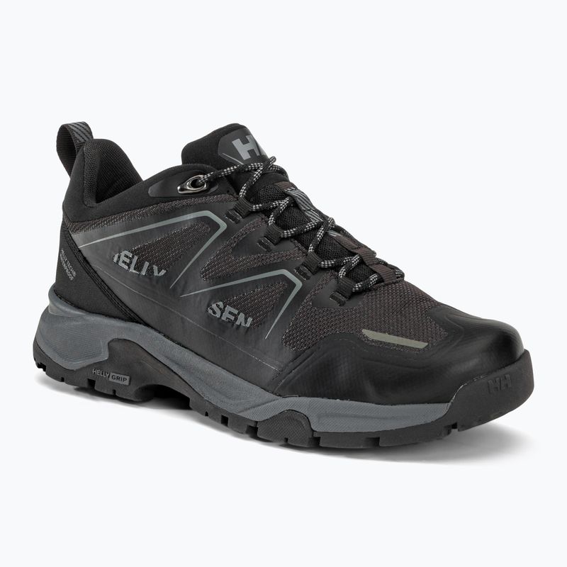 Взуття трекінгове чоловіче Helly Hansen Cascade Low HT чорно-сіре 11749_990
