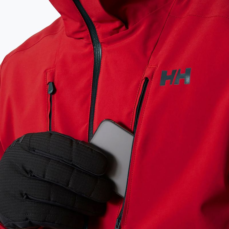 Куртка лижна чоловіча Helly Hansen Alpha 3.0 червона 65551_162 4