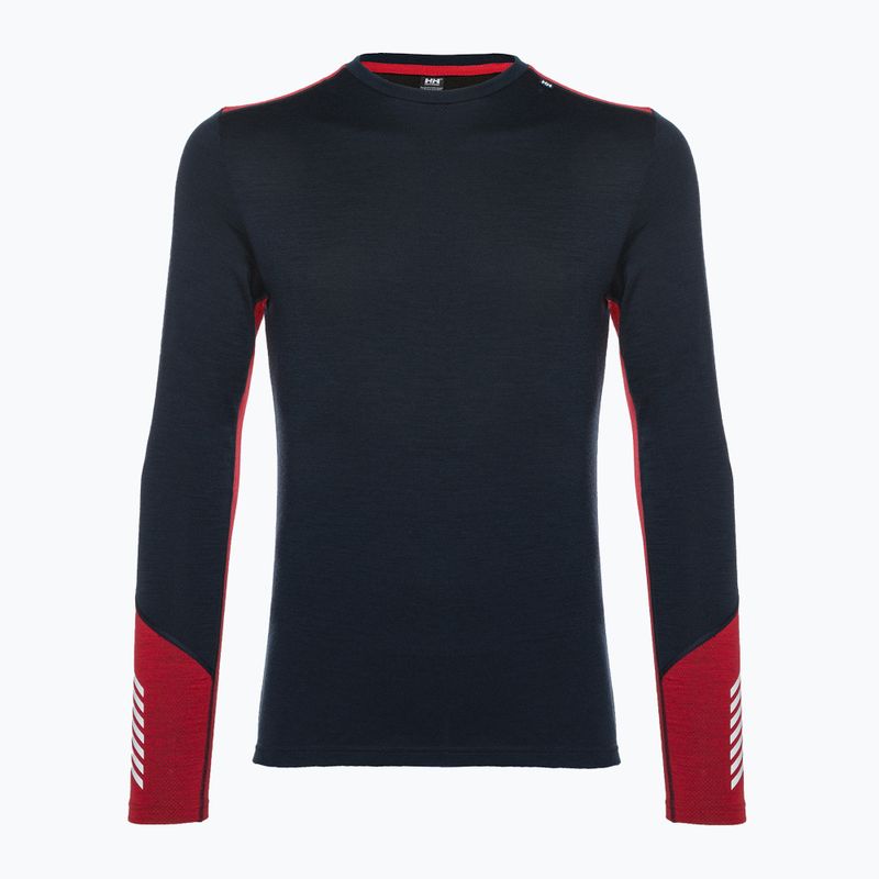 Чоловіча термоактивна кофта Helly Hansen Lifa Merino Midweight Crew navy/598