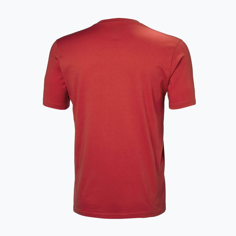 Чоловіча футболка Helly Hansen HH Logo червона 2