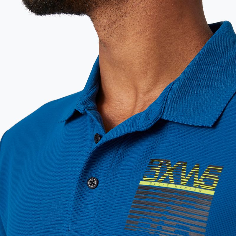 Футболка трекінгова чоловіча Helly Hansen HP Racing блакитна 34172_606 3