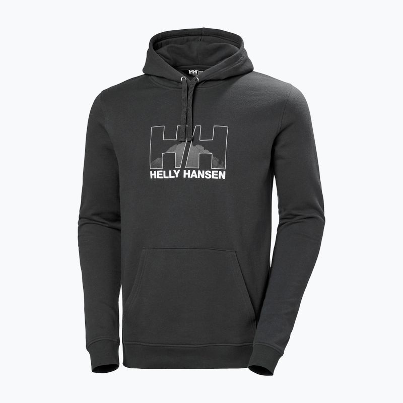 Кофта трекінгова чоловіча Helly Hansen Nord Graphic Pull Over сіра 62975_981 5