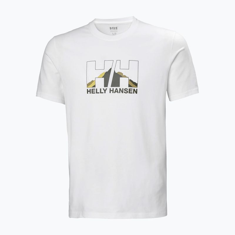 Футболка трекінгова чоловіча Helly Hansen Nord Graphic біла 62978_002 4