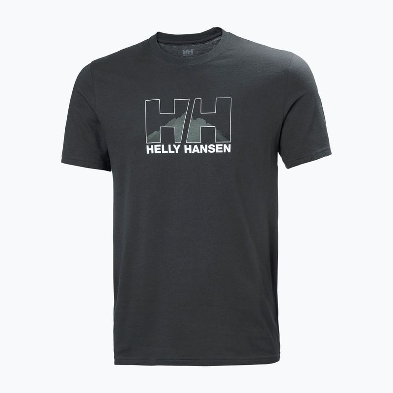 Футболка трекінгова чоловіча Helly Hansen Nord Graphic сіра 62978_981 5